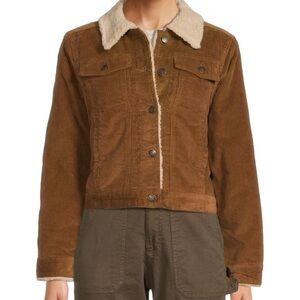 Marine Layer Sherpa Jacket Brown size small